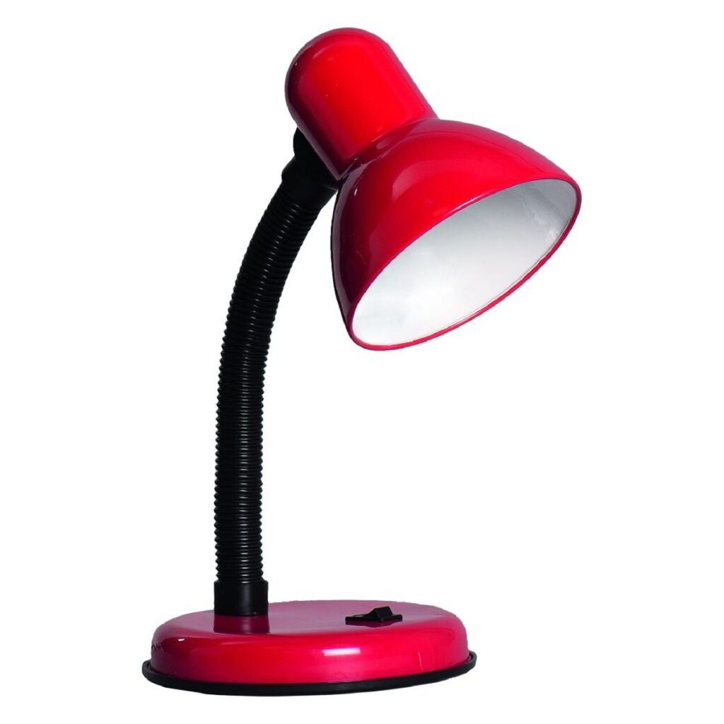 Lampa Birou Clasic Roșu E27 60W - Iluminare Modernă