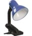 Lampa Birou Clips Clasic Albastru E27 60W - Iluminat Practic