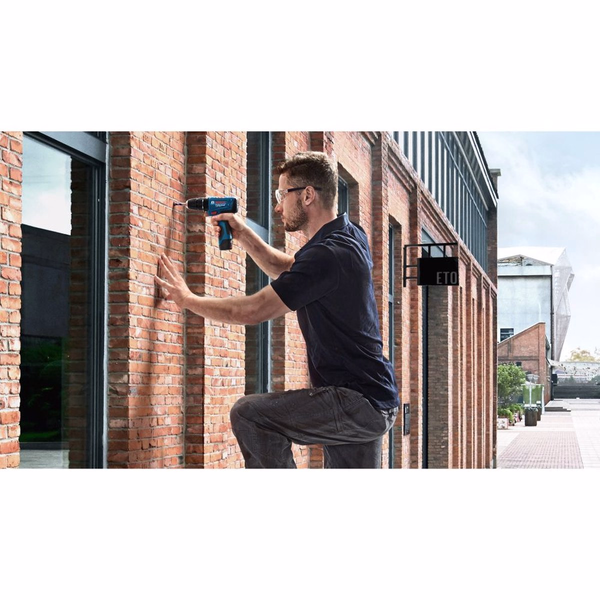 Mașină de Gaurit Bosch SB 120, 12V, Percuție, 2 Acumulatori