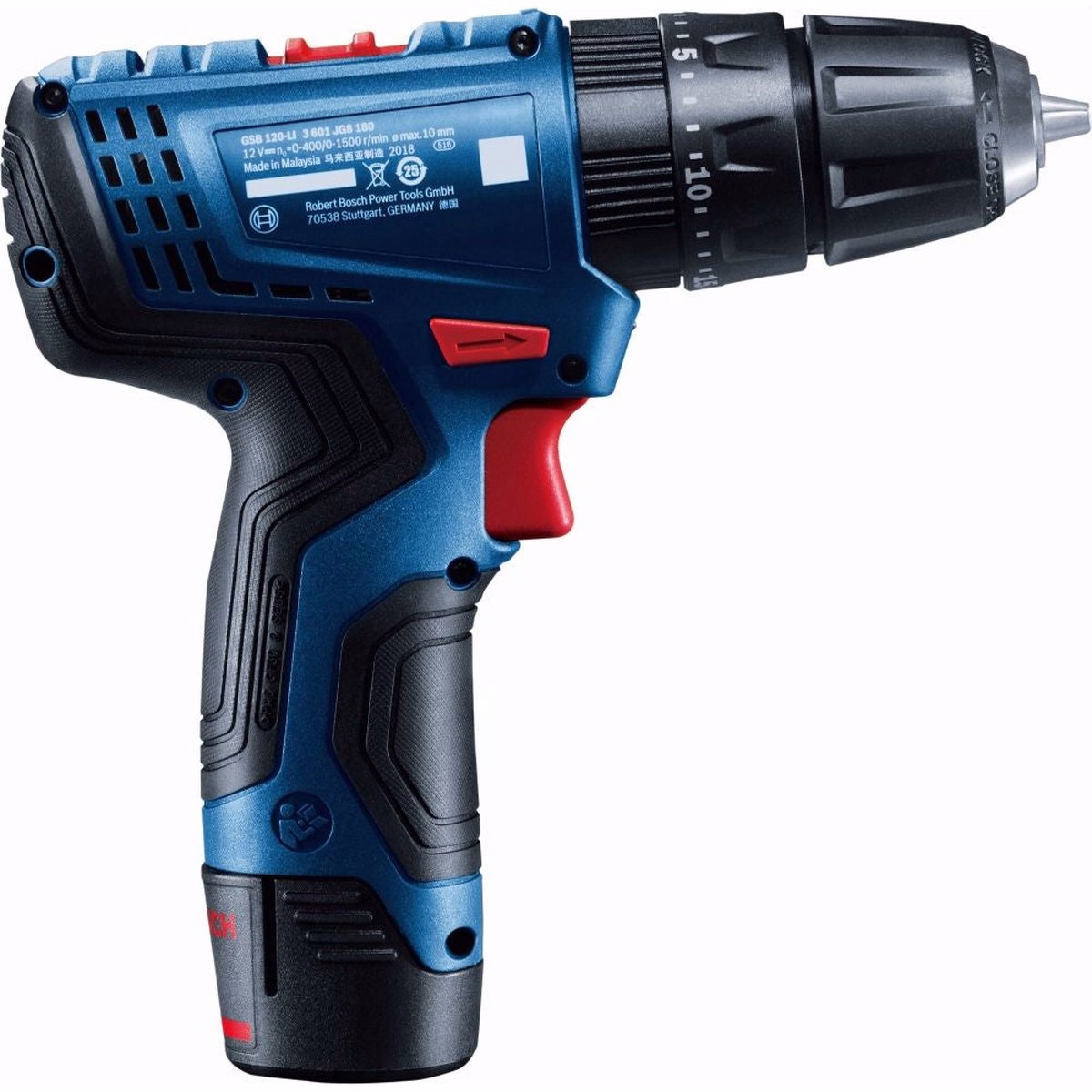 Mașină de Gaurit Bosch SB 120, 12V, Percuție, 2 Acumulatori