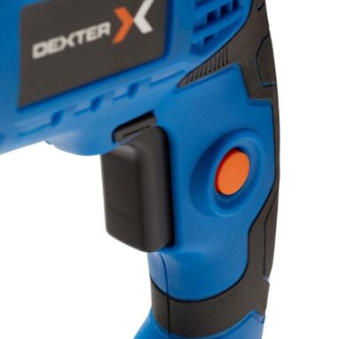 Mașină de Găurit Dexter 650W cu Percuție, Autostrangere