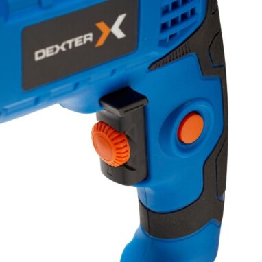 Mașină de Găurit Dexter 900W cu Percuție și Autostrangere