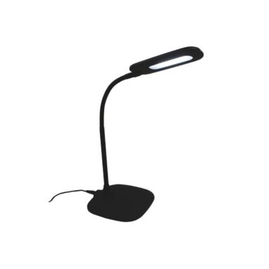 Lampa Birou LED Mei: Lumină Alb Rece, 710 Lumeni, Touch, Negru