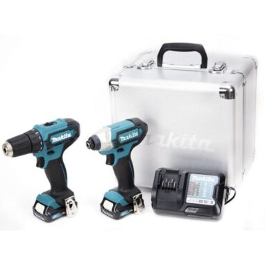 Set Unelte Makita CLX224X: Bormasina + Masina Impact