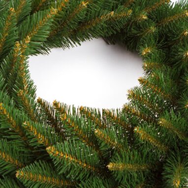 Coronita Craciun Brad Artificial Ø 40cm Verde - Decoratiune