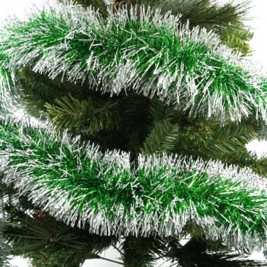 Beteala Brad PVC Verde Ø 10 cm, Lungime 2 m - Decoratiuni Craciun