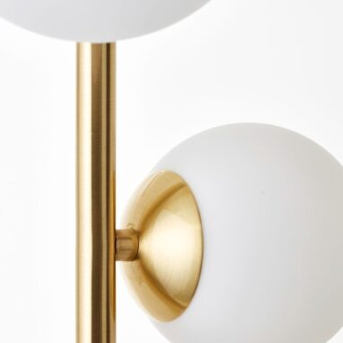 Lampadar Callas Alb/Auriu 151cm - Elegant și Modern