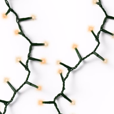 Instalație Crăciun 1000 LED Lumineo - 22.5m, Alb/Alb Cald