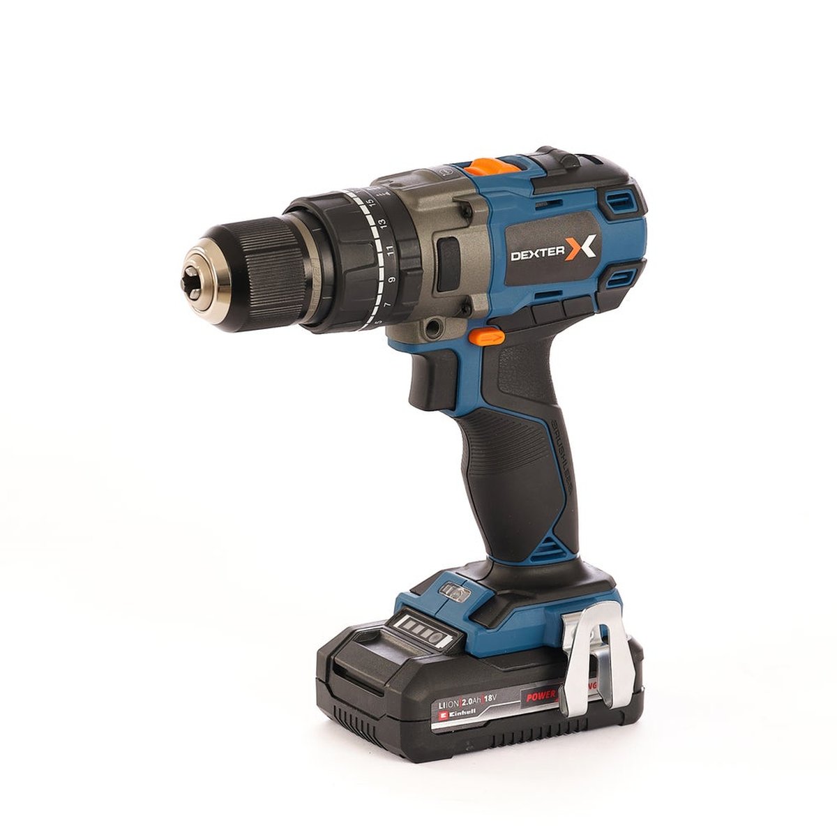GOD12191291-1.jpeg Mașină de Găurit Dexter 18V cu Percuție - Puternică și Versatilă
