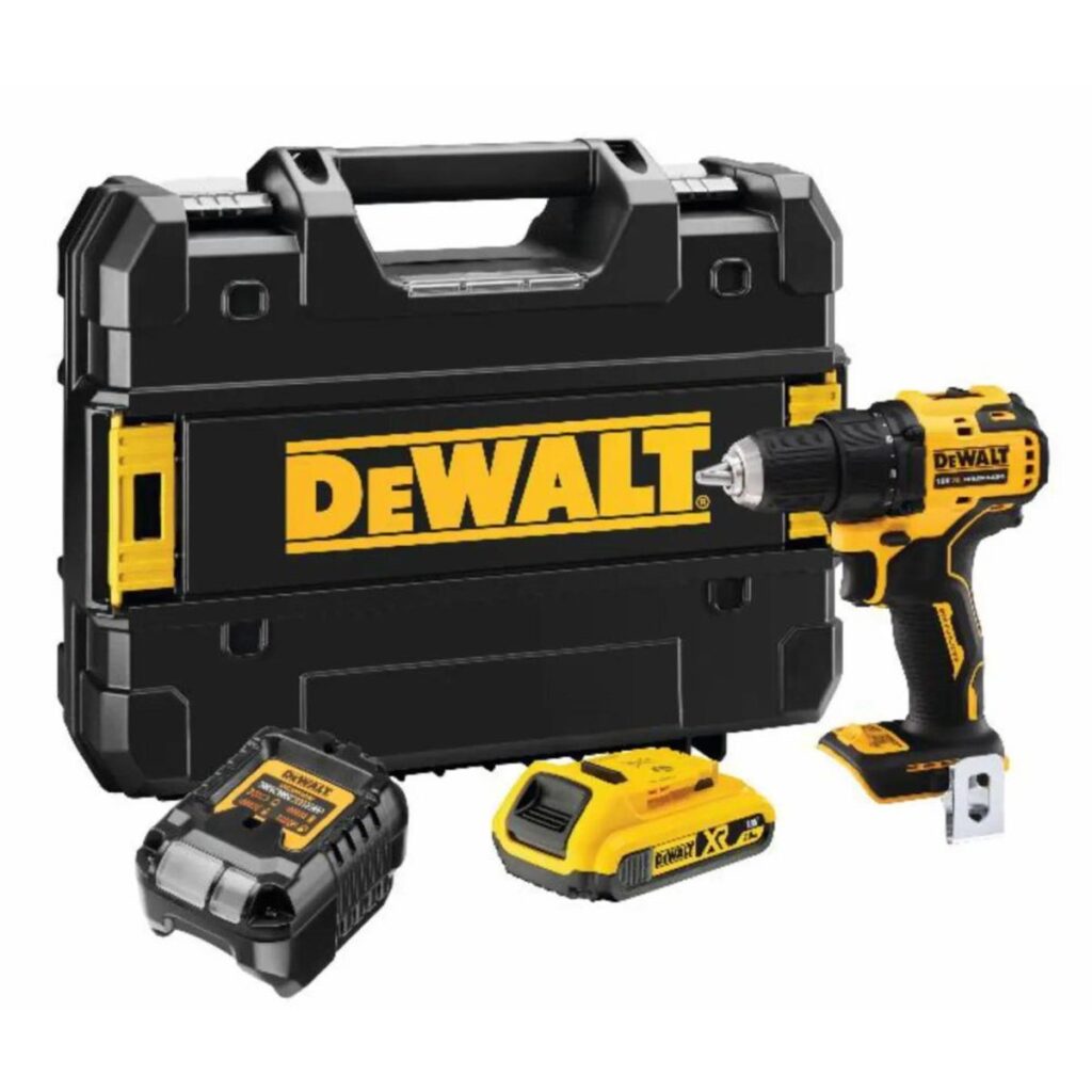 Mașină de găurit DeWalt DCD708D1T-QW 18V, 2Ah - Compactă și Puternică