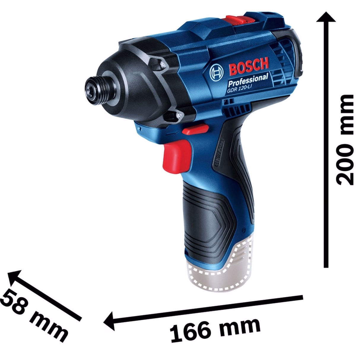 Bormasina Bosch GSR 120: Putere 30Nm, 1500rpm - Ideala Profesional