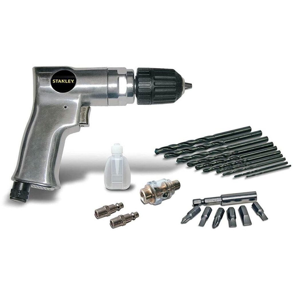 Mașină de Găurit Pneumatică STANLEY - 2000RPM, 6 Bar