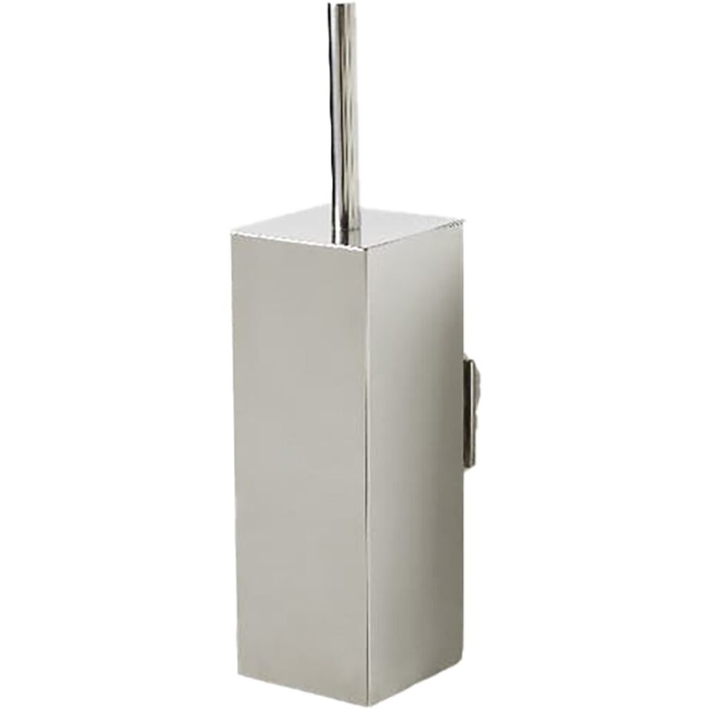 Perie WC Alessano GOODHOME: Oțel, Argintiu, Montare Perete