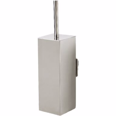 Perie WC Alessano GOODHOME: Oțel, Argintiu, Montare Perete