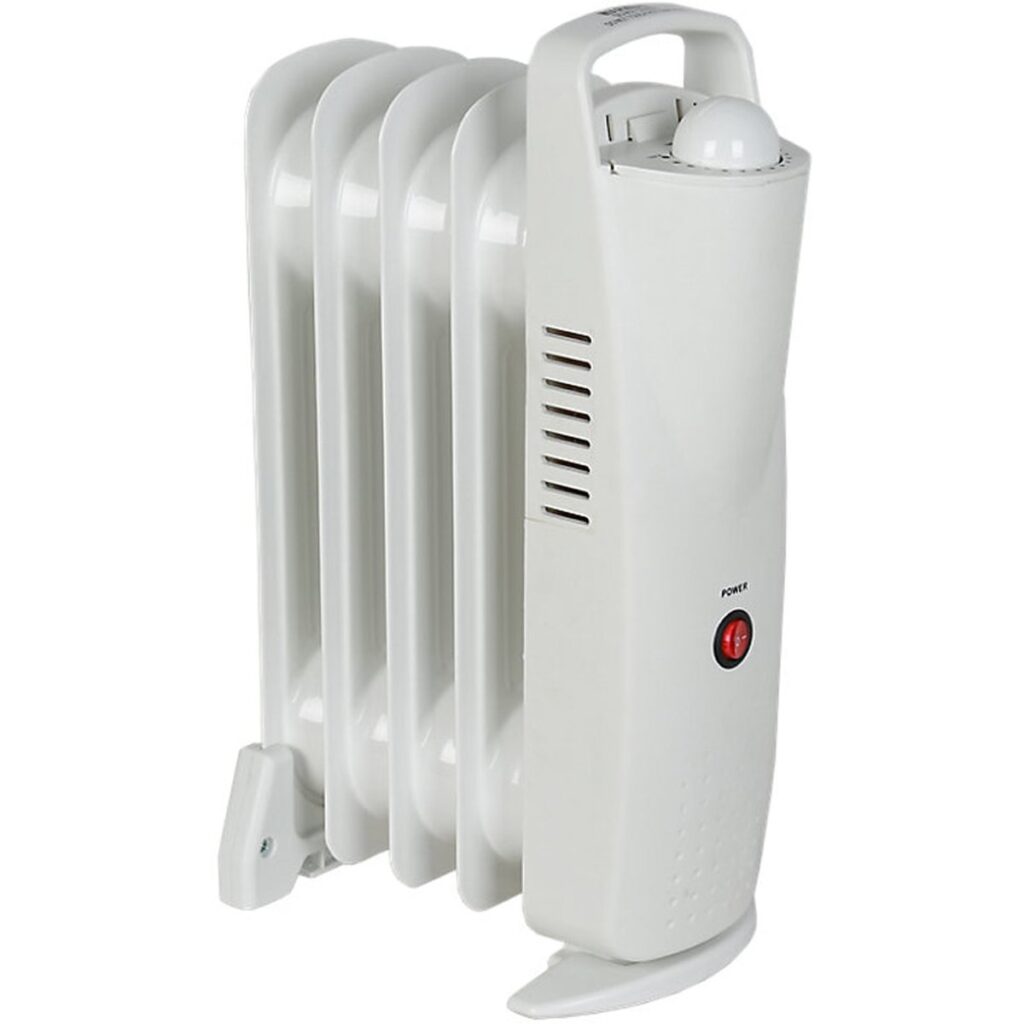 Radiator electric mini CYPA-5, 500W, Alb - Încălzire Rapidă