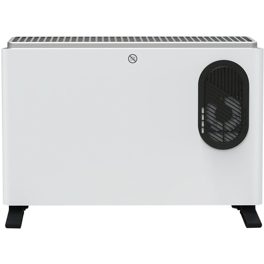 Convector turbo GoodHome Turbo 2000W, termostat, alb