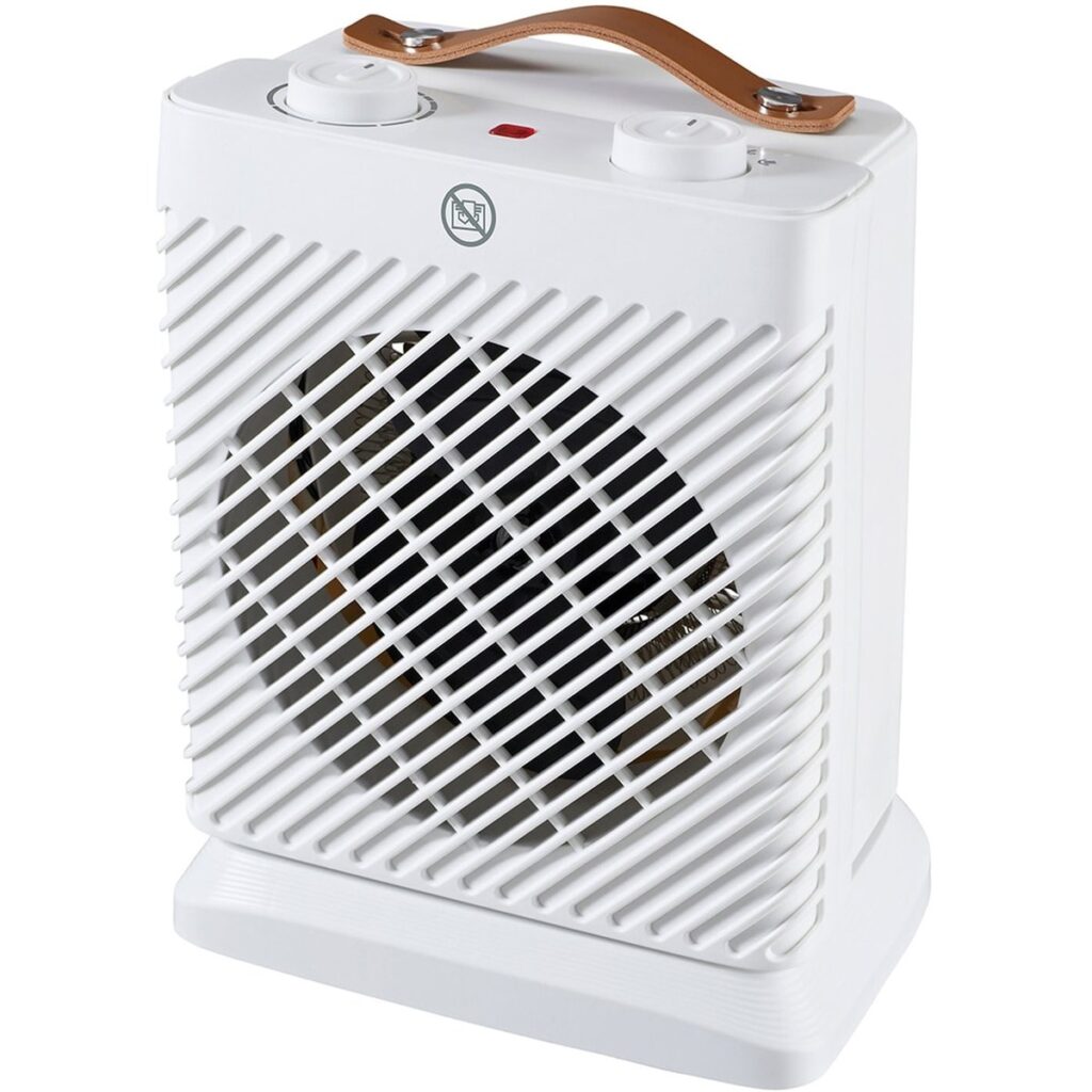 Aeroterma Oscilanta 2000W - Incalzire rapida 20m², Alb