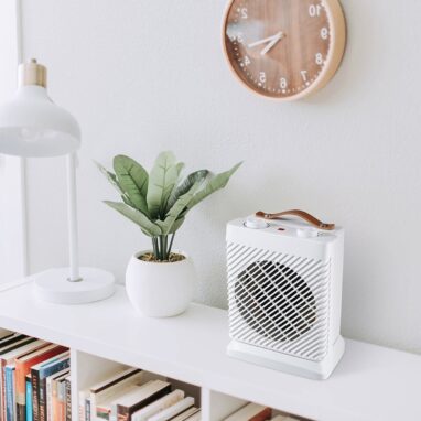 Aeroterma Oscilanta 2000W - Incalzire rapida 20m², Alb