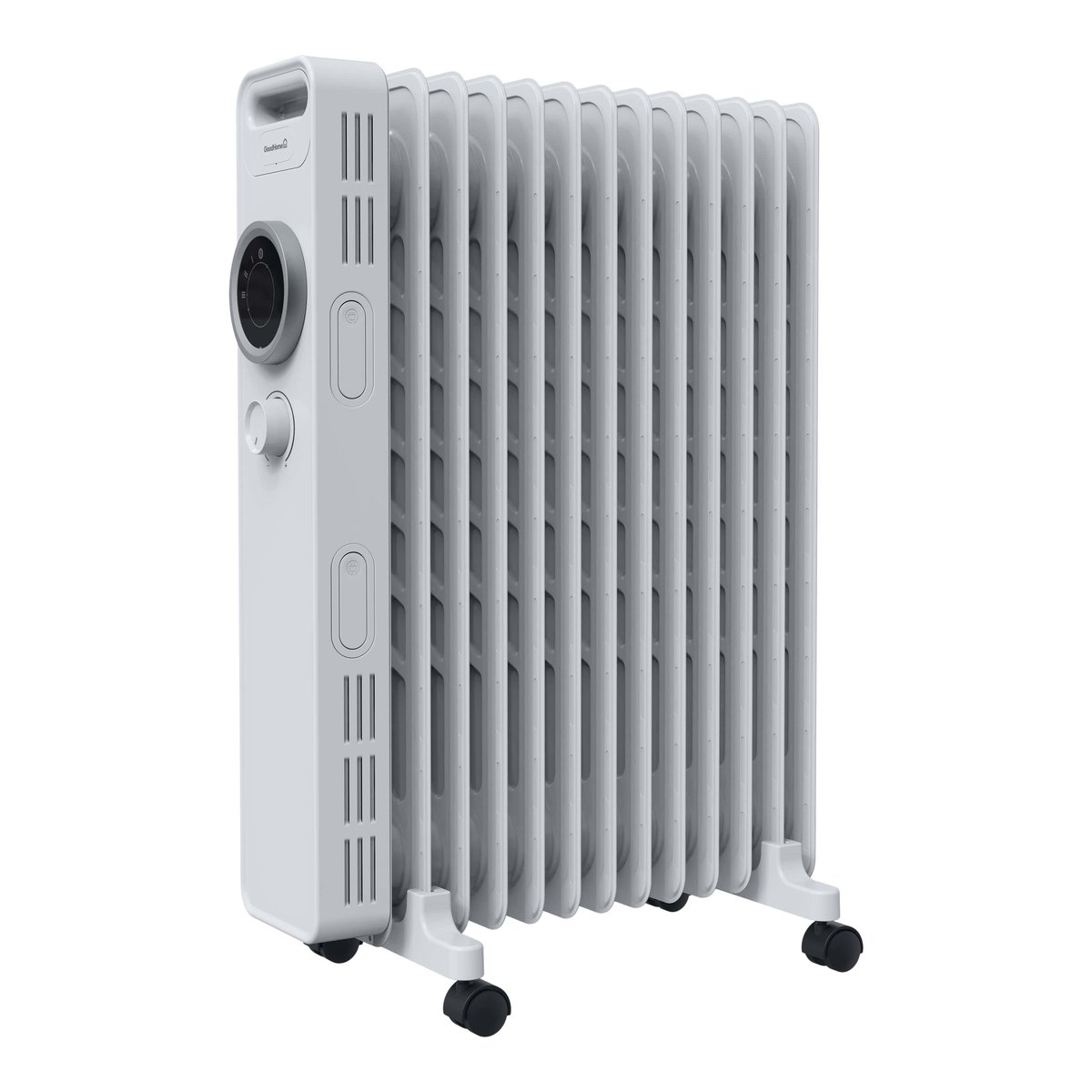 god101497784-1.jpeg Radiator electric GoodHome Tekapo 2500W, 13 element, Alb
