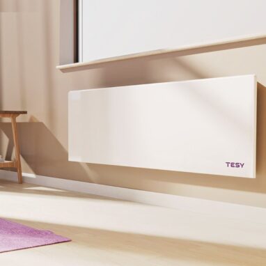 Convector TESY FinEco Cloud 1400W, Wi-Fi, Termostat, Alb