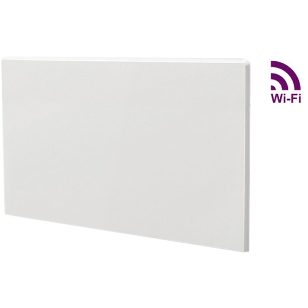 Convector TESY FinEco Cloud 600W, Alb, Termostat, Wi-Fi