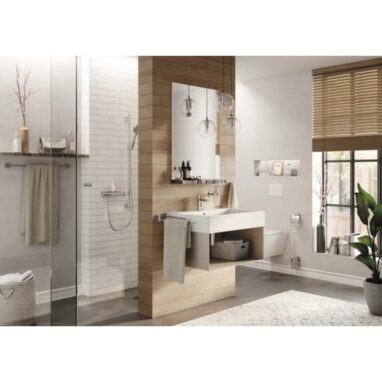 Suport Prosop Lenz Vida 60 cm Crom Lucios