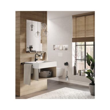 Suport Prosop Lenz Nero 60 cm Negru Mat