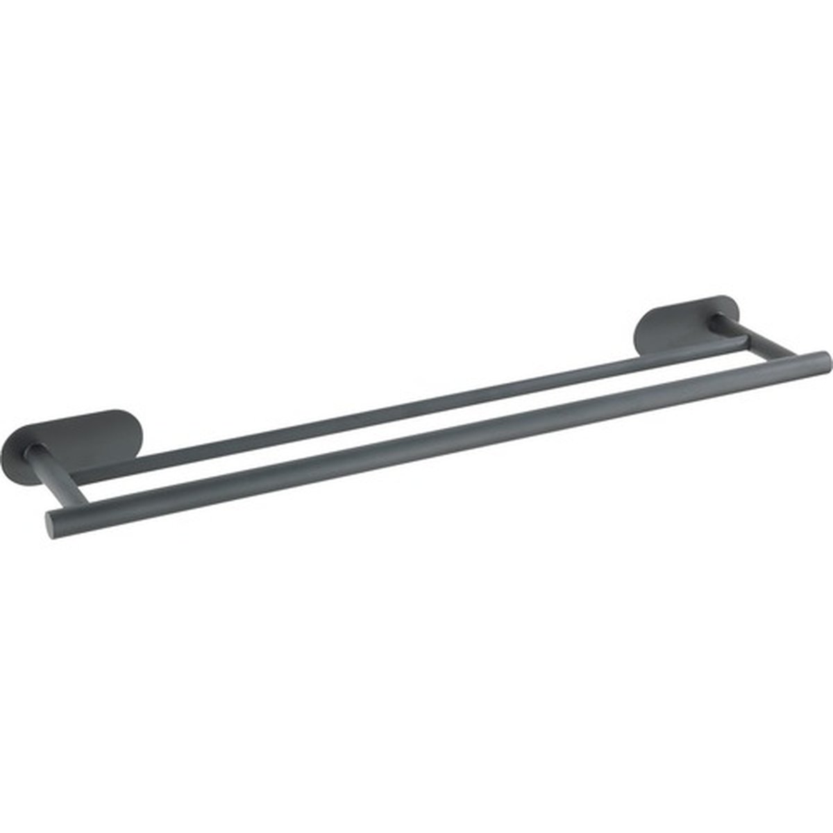 god10314172-1.jpeg Suport prosop Wenko Orea negru mat, 2 brațe, 59.5 cm