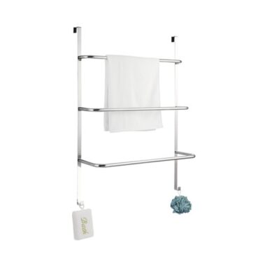 Cuier Baie Form&Style 3 Bare - Fixare Pe Ușă/Duș - 86 cm