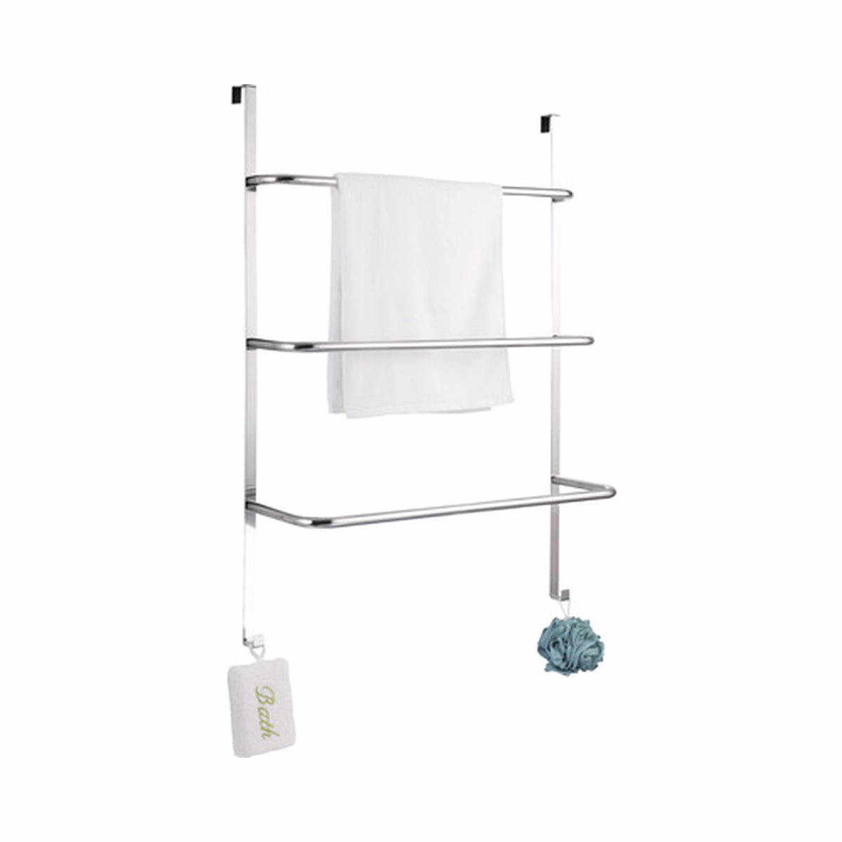 Cuier Baie Form&Style 3 Bare - Fixare Pe Ușă/Duș - 86 cm