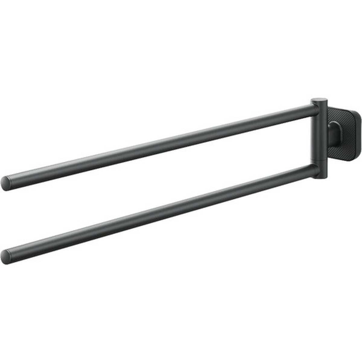 god10581595-1.jpeg Suport prosop TIGER Carv 2 brațe negru mat, 45.9 cm