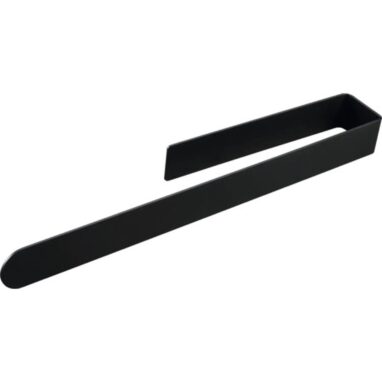 Suport prosop baie autoadeziv negru mat Form&Style