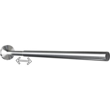 Suport prosop baie REIKA SAKU telescopic, inox periat