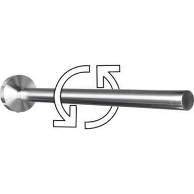 Suport prosop baie REIKA SAKU telescopic, inox periat