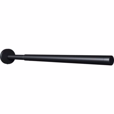 Suport prosop baie REIKA SAKU telescopic negru mat