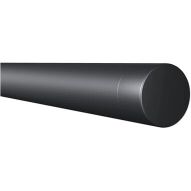 Suport prosop baie REIKA SAKU telescopic negru mat