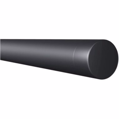 Suport prosop baie REIKA SAKU telescopic negru mat