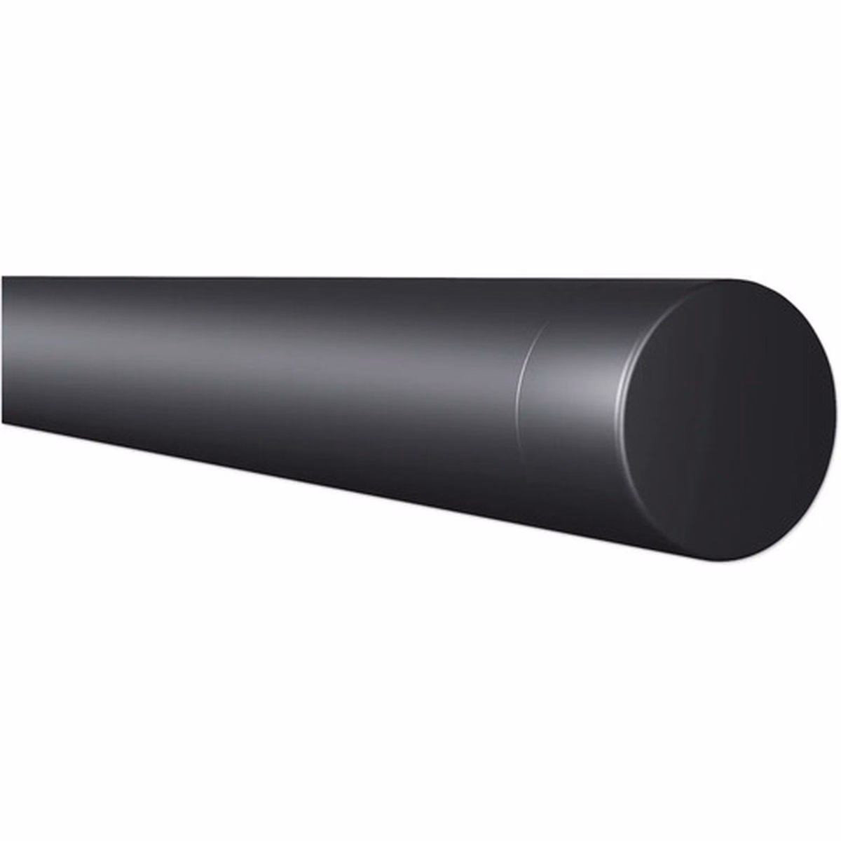 Suport prosop baie REIKA SAKU telescopic negru mat