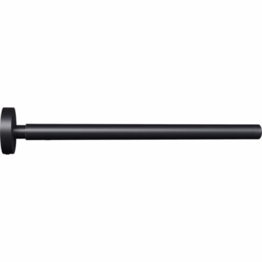 Suport prosop baie REIKA SAKU telescopic negru mat