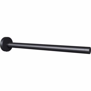 Suport prosop baie REIKA SAKU telescopic negru mat