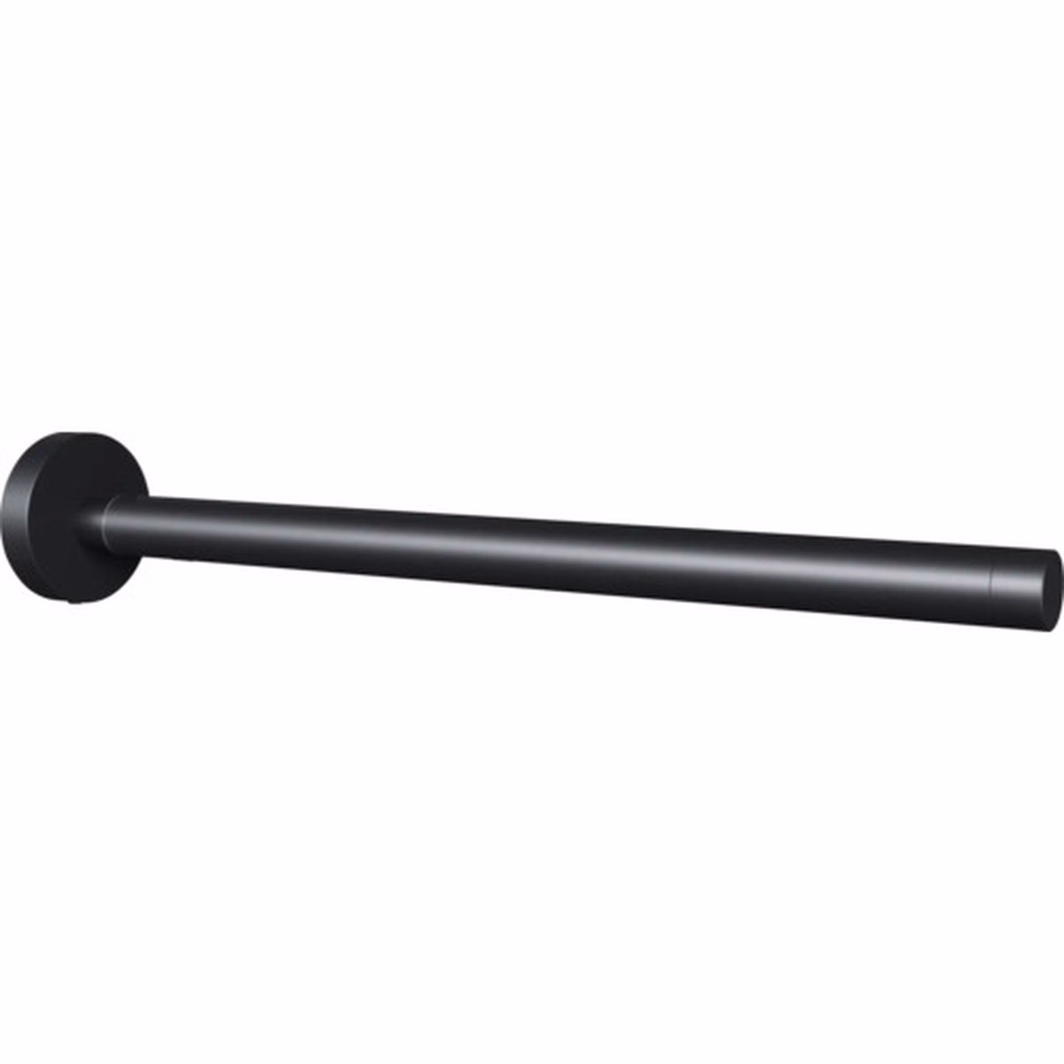 Suport prosop baie REIKA SAKU telescopic negru mat