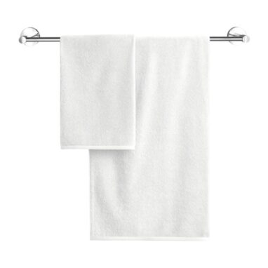 Suport prosop baie REIKA SAKU tip bară, crom lucios