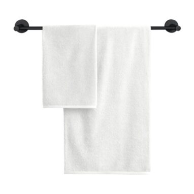 Suport Prosop Baie REIKA SAKU Negru Mat - Stil și Funcționalitate