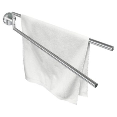 Suport Prosop Baie REIKA SAKU, 2 Brațe, Crom Lucios