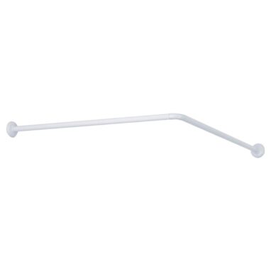 Bara perdea dus Sensea pe colt, 80/90 x 80/90 cm, alb