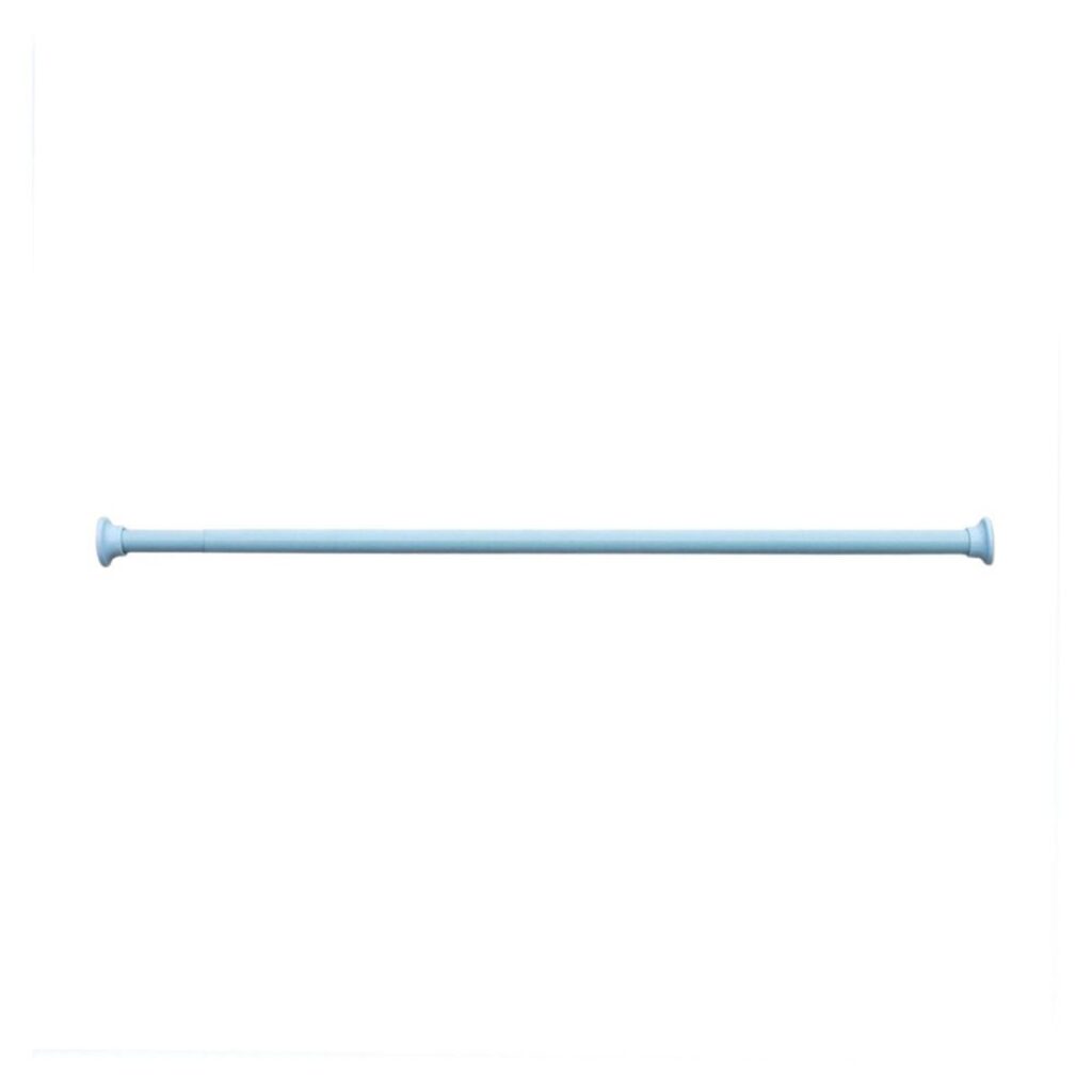 Bara perdea duș Sensea extensibilă, 75-135 cm, alb