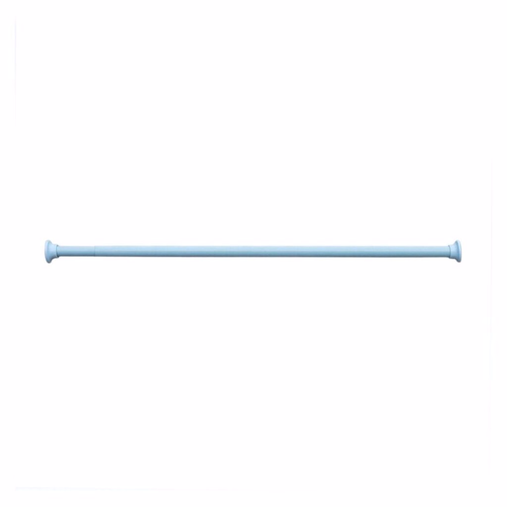 Bara perdea duș Sensea extensibilă, 75-135 cm, alb