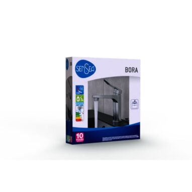 Baterie Lavoar Sensea Bora Crom Monocomanda | 5 Ani Garanție