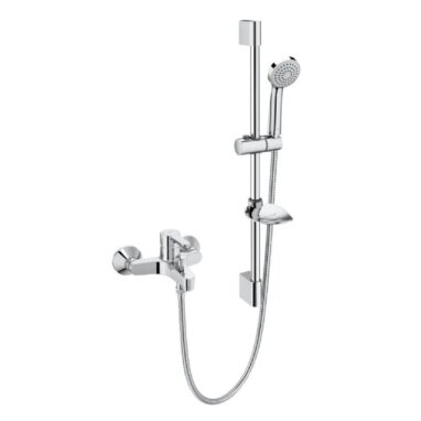 Set Baterii Roca Sada: Lavoar, Cadă, Duș - Crom