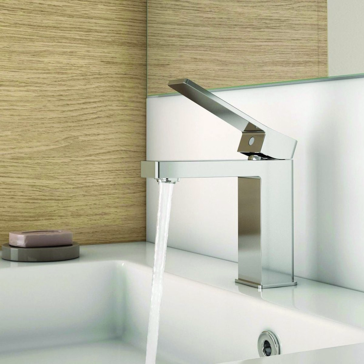 Baterie Lavoar Sensea Studio Crom Monocomanda - Stil Modern